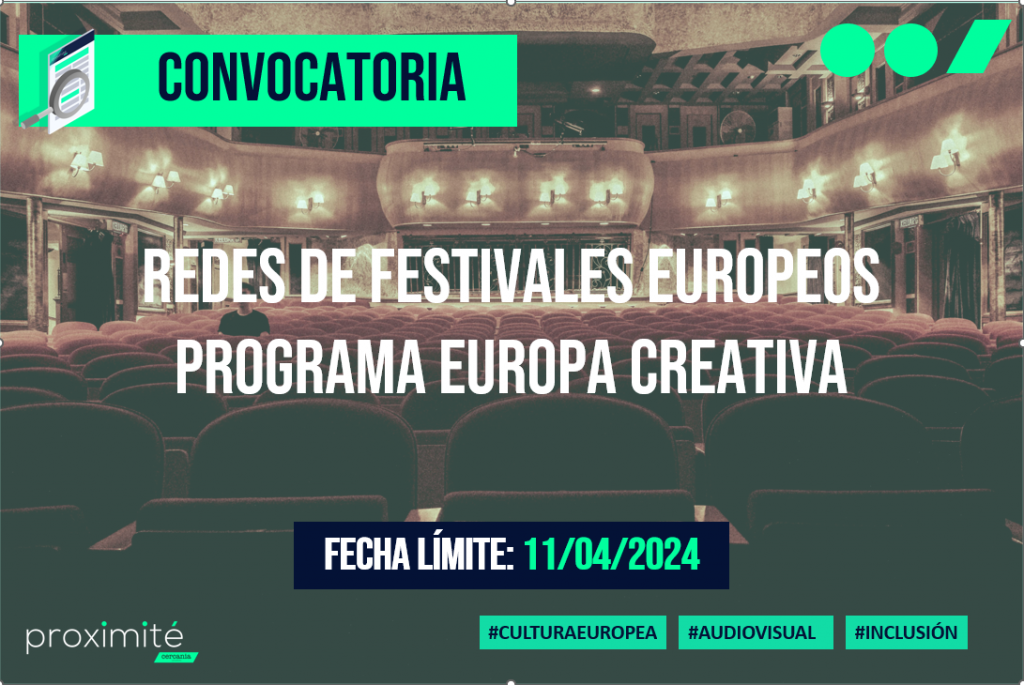 Apoyo a las redes europeas de Festivales de cine, Programa Europa Creativa
